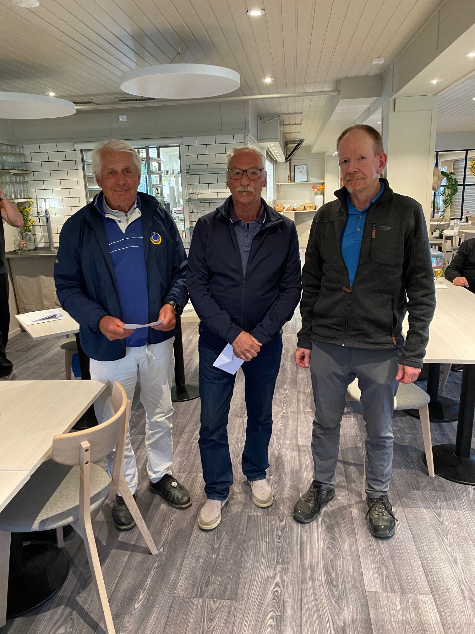 Klassvinnarna i Spring Swing: Ingemar Karlsson, Rune Blom och Anders Röckert
