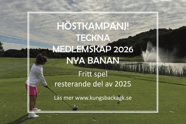 Höstkampanj - Medlemskap Nya Banan