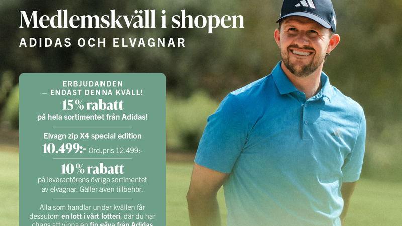 Medlemskväll med Adidas & Elvagnar