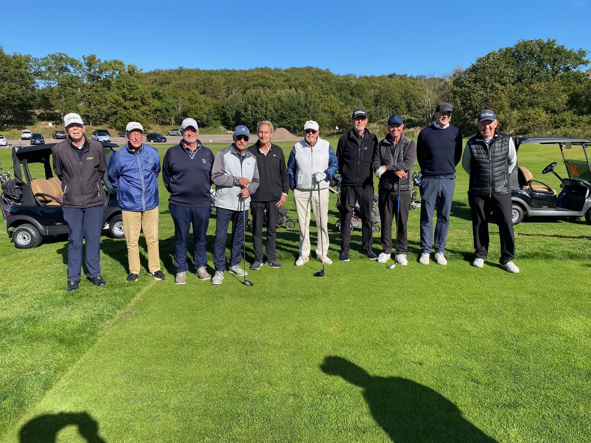 Röd grupp inför ShootOut